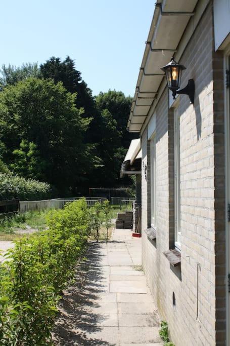 Villa De Bosrand Grenzend Aan Het Bos Castricum Exterior foto